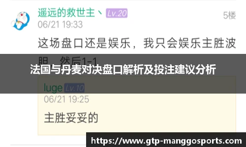 法国与丹麦对决盘口解析及投注建议分析