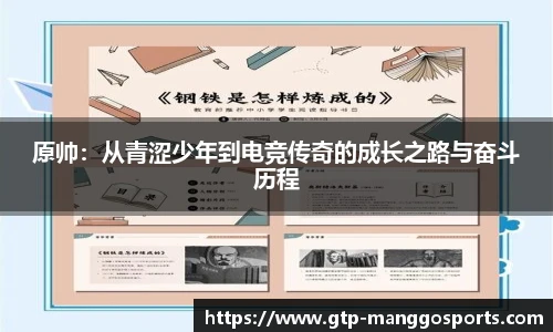 原帅：从青涩少年到电竞传奇的成长之路与奋斗历程